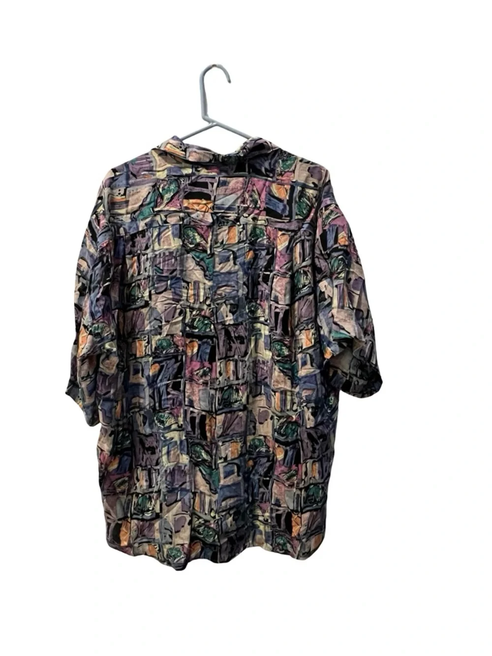 Vintage PROTEST Abstract Print Button Up Shirt | Size L - Picture 4 of 5